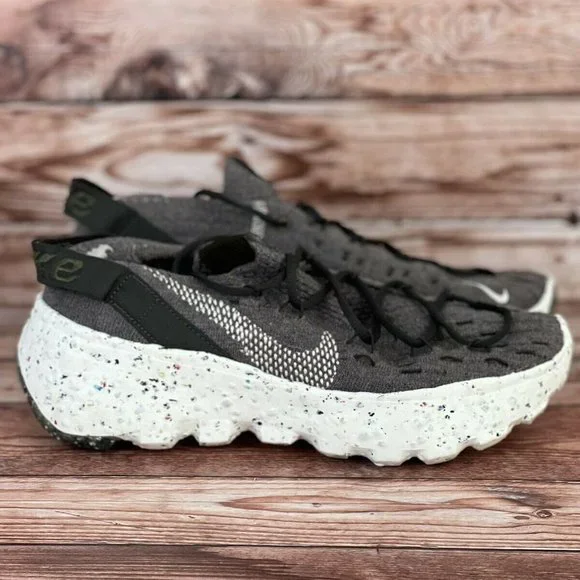 Nike Space Hippie 04 Running Shoes Cargo Khaki CD3476-300 Women's Sneakers - Picture 2 of 10